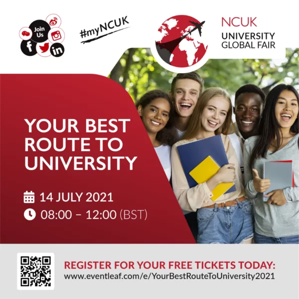 NCUK University Global Fair: Your Best Route to University