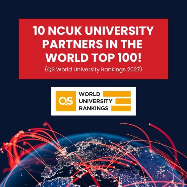 NCUK University Partners shine in QS World University Rankings 2027