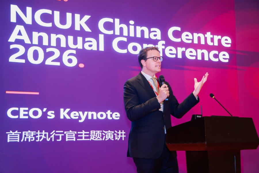 Stuart Smith speaking at the event